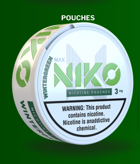 NIKO POUCHES 3 MG