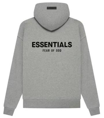 ESSENTIALS HODDIE DARK (GRIS)