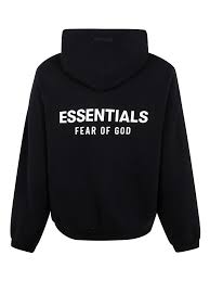 ESSENTIAL HOODIE BLACK (NEGRO)
