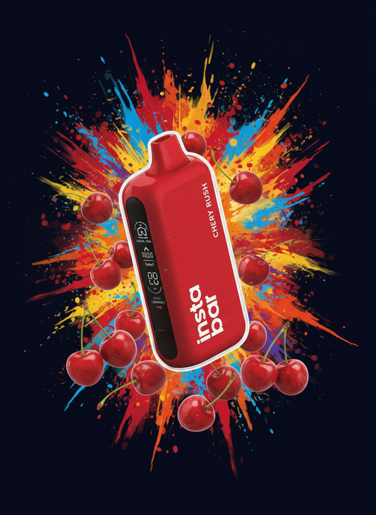 Instabar Zerofog Max con explosión de colores